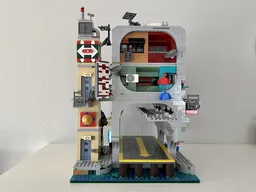 Ninjago City Suspended Train Station