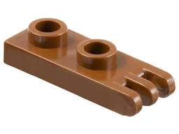 Hinge Plate 1 x 2 with 3 Fingers [Hollow Studs]
