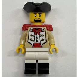 Marine, Male, Red Epaulette, Black Tricorn