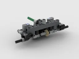 Compact Front Axle