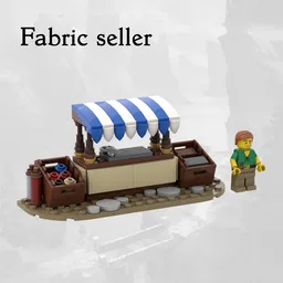 Fabric seller