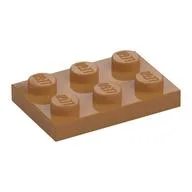Plate 2 x 3 / Medium Nougat