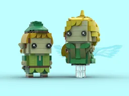 Peter Pan and Tinkerbell