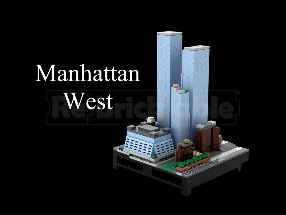 Lego Manhattan West - NYC