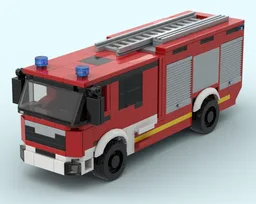 HLF20 Feuerwehr MAN Fire Truck