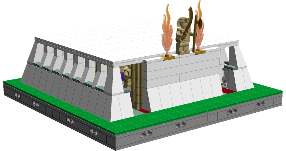 Lego ANCIENT EGYPT PT18 VALLEY TEMPLE OF KHAFRE