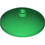 Lego Dish 3 x 3 Inverted [Radar] / Green
