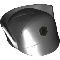 Lego Hat, Cap, First Order Officer with Silver First Order Insignia Print (General Hux) / Black