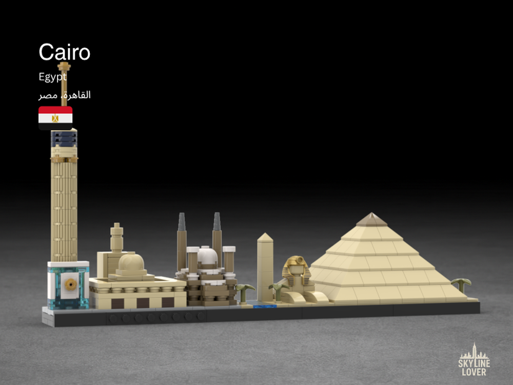 Lego Cairo Skyline