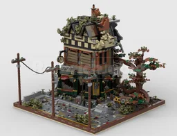 Lego set Tudor corner apocalypse version