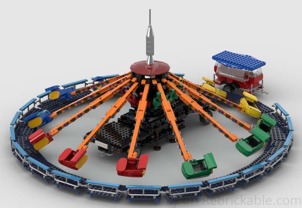 Lego Fairground Hurricane Jets ride