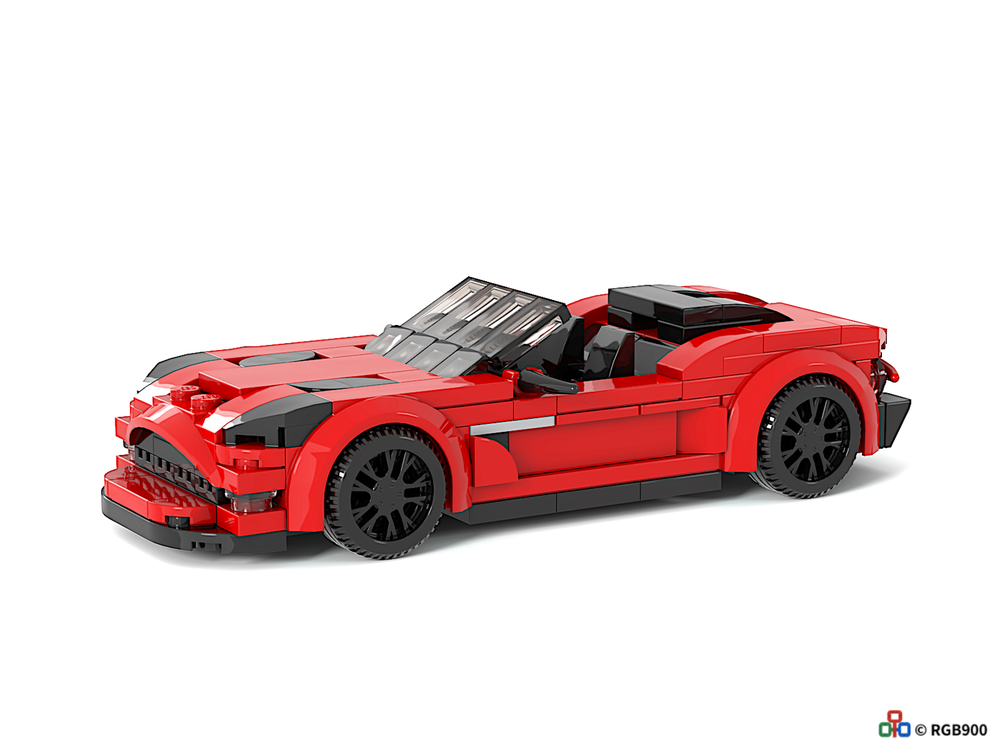 Lego aston martin vanquish zagato speedster