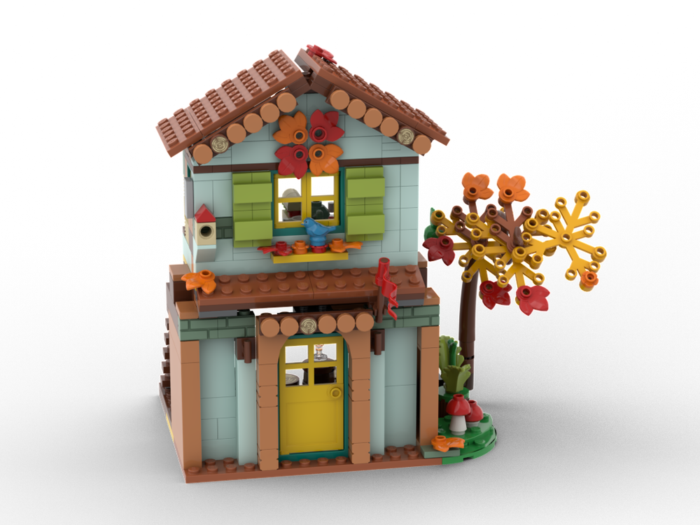 Lego Cozy Fall Cabin