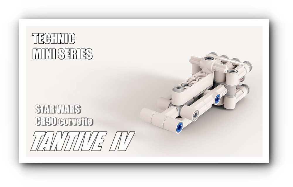 Lego TECHNIC mini TANTIVE-IV