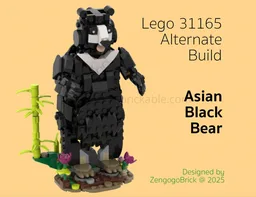 31165 Asian Black Bear
