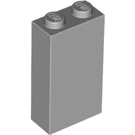 Brick 1 x 2 x 3 with Bottom Stud Holder / Light Bluish Gray
