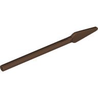 Lego Weapon Pike / Spear Flat End / Brown