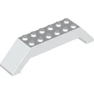 Brick Sloped 45° 10 x 2 x 2 Double / White