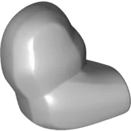 Bigfig Arm, Right [Plain] / Light Bluish Gray
