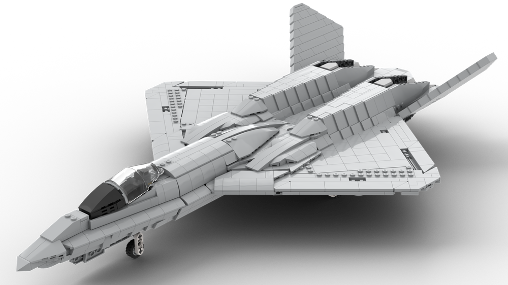 Lego YF-23 Black Widow II