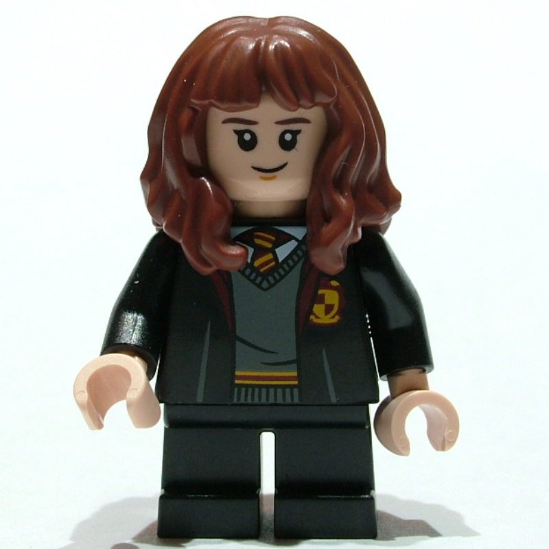 Lego Hermione Granger, Gryffindor Robes Open, Short Legs