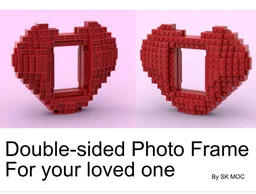 Double-Sided Photo Frame for Your Loved One