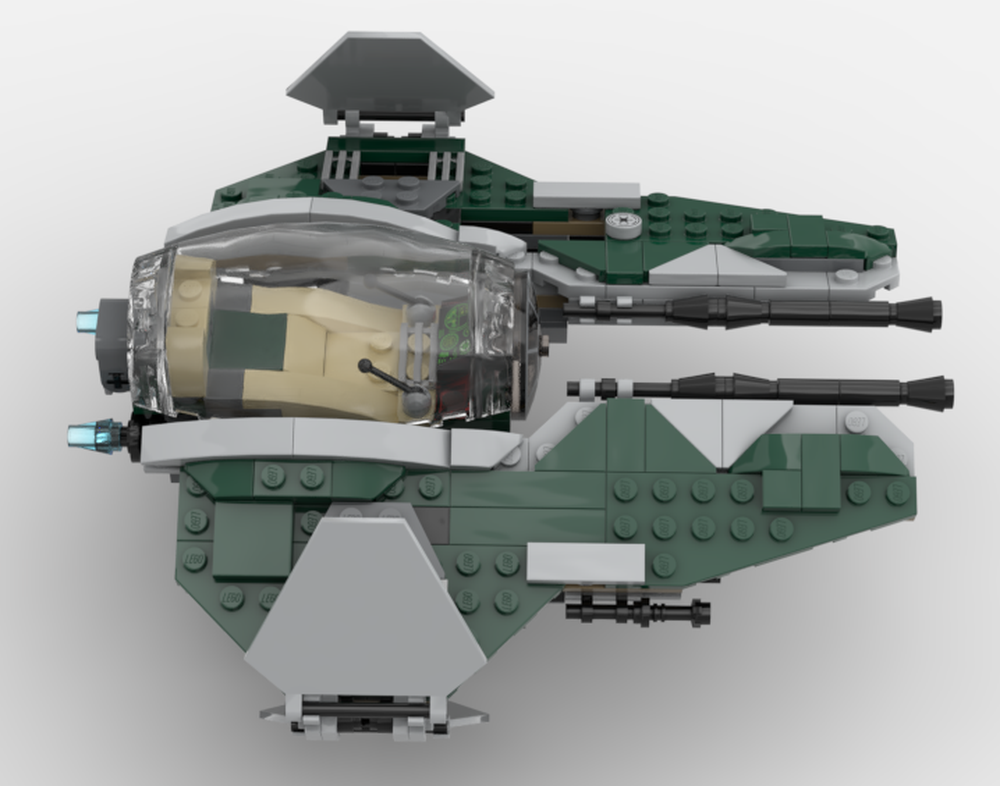 Lego Anakin's Green Interceptor (9494 Rebuild)