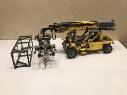 RC container stacker based on LEGO B-model 42009