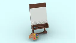 Paint easel