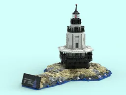 Spring Point Ledge Lighthouse with base