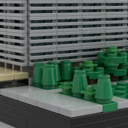 Prudential Tower at 1/650th Scale