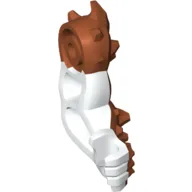 Arm Dogpound, Left / Dark Orange