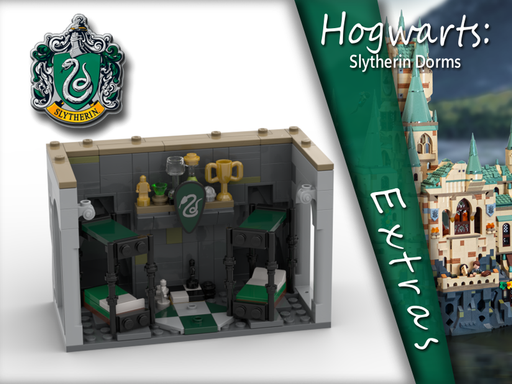 Lego HP Modular - Green Dorms