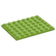 Plate 6 x 8 / Lime