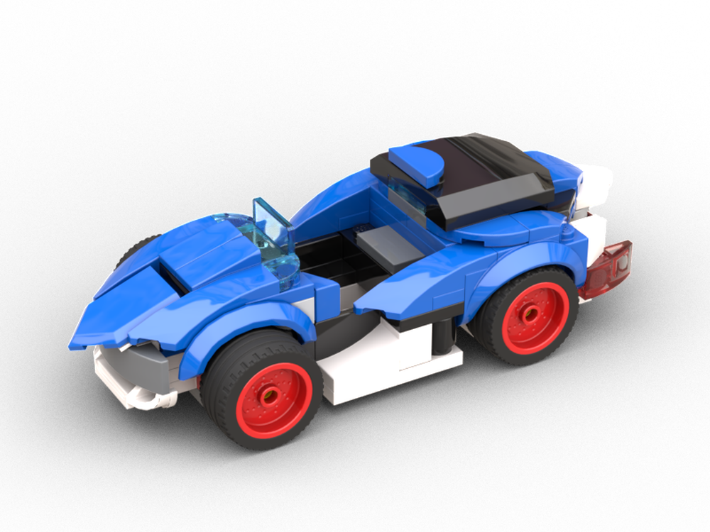 Lego 77117 - Sonic Racing Car