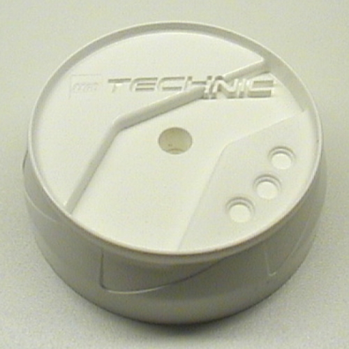 Lego Packaging Lid, Canister Top, RoboRider / White