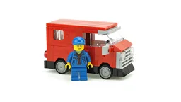 Red van