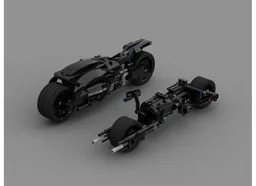 Batcycle and Batpod