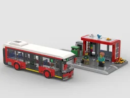 Modular Corner Bus Stop