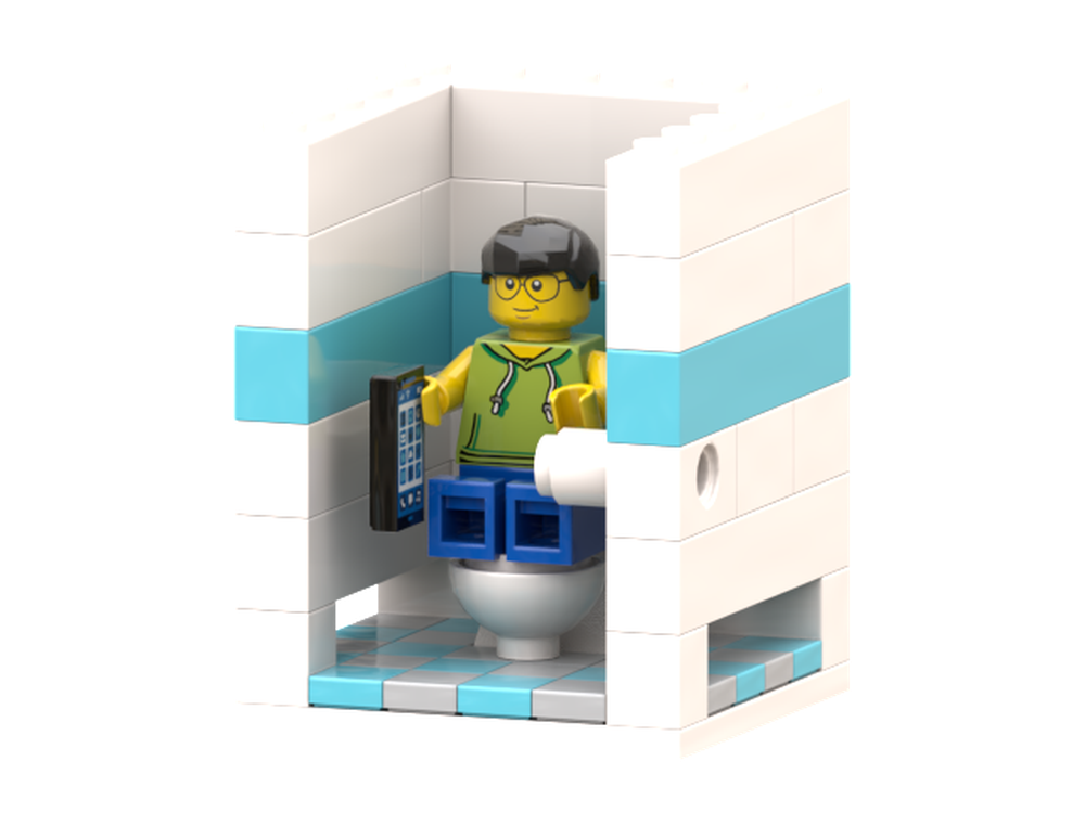 Lego Men's toilet