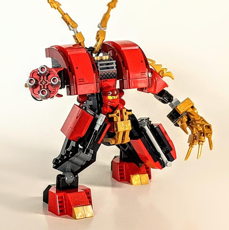 Lego Kai's FIRE MECH | Ninjago 70500 remake