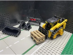 Mini Track Loader/Skid Steer with Implements