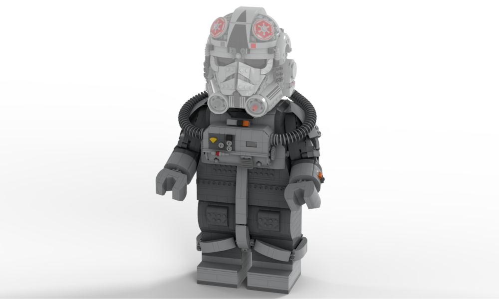 Lego AT-AT Driver Megafigure (fits official Lego helmet)