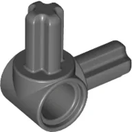 Technic Pin Connector Hub with 2 Perpendicular Axles / Dark Bluish Gray