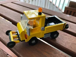 Railroad maintenance truck