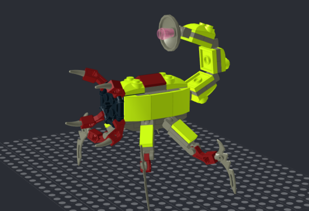 Lego Xeno Insect - Gunner Bug