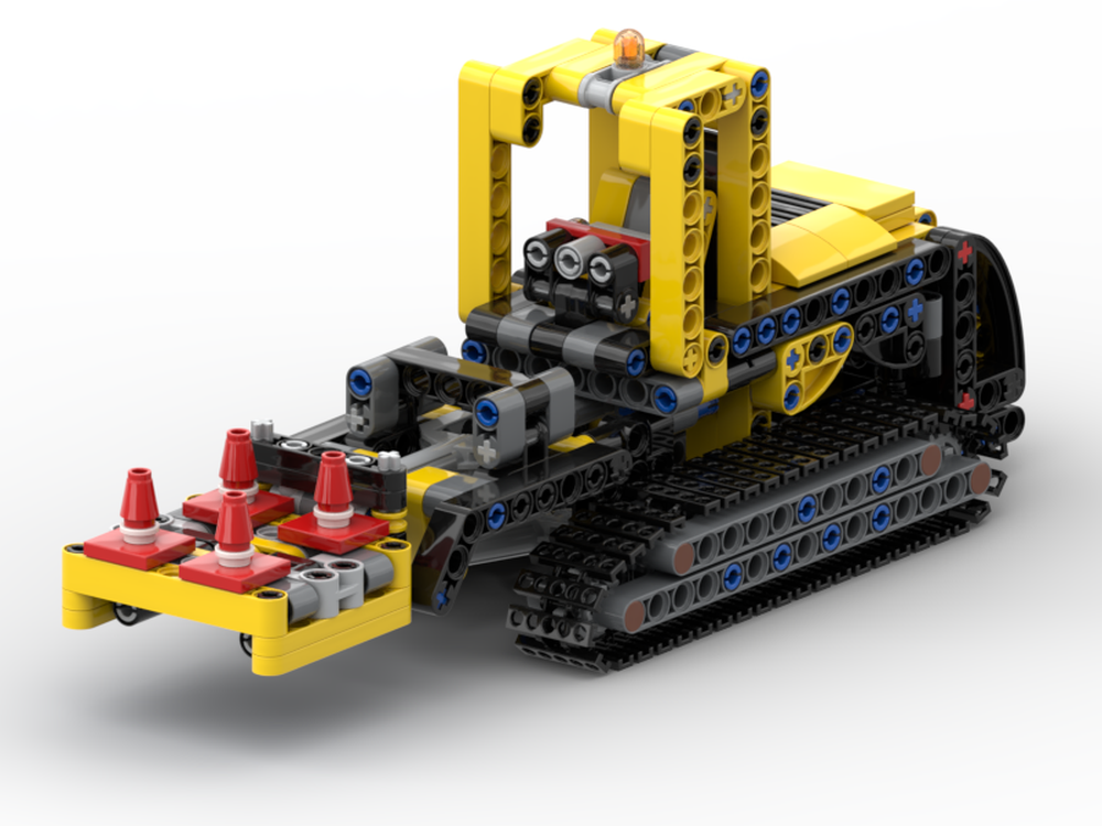 Lego 42121 Tracked Loader With Forks