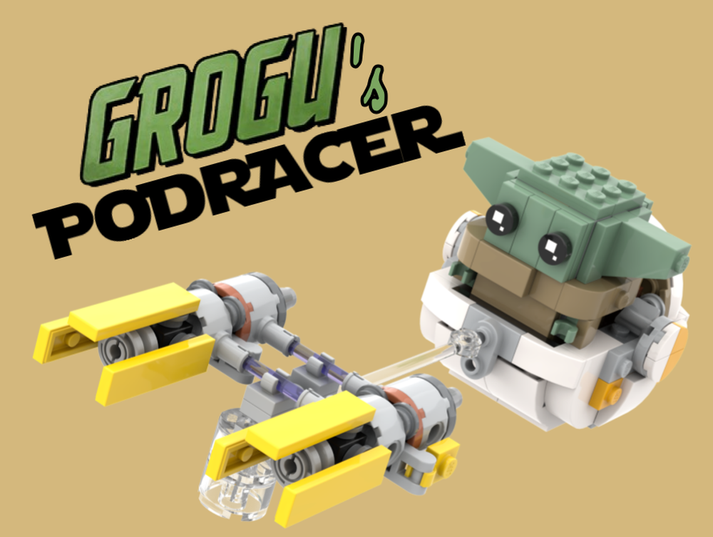 Lego Baby Yoda's Podracer