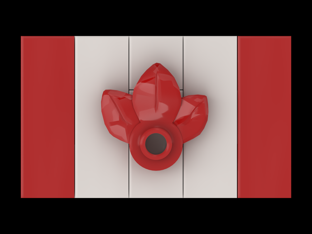 Lego Mini Canadian Flag