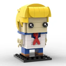 Scooby Doo Fred Brickheadz